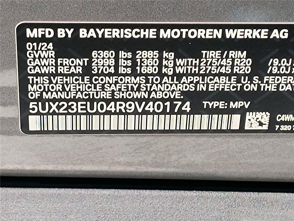 used 2024 BMW X5 car, priced at $59,870