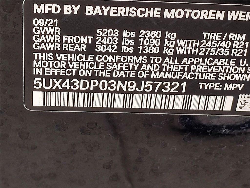 used 2022 BMW X3 car, priced at $33,570