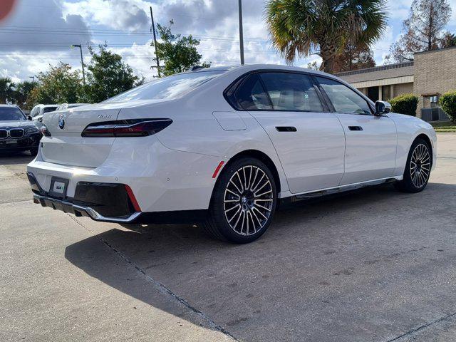 new 2025 BMW 740 car, priced at $113,125