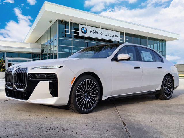 new 2025 BMW 740 car, priced at $110,500