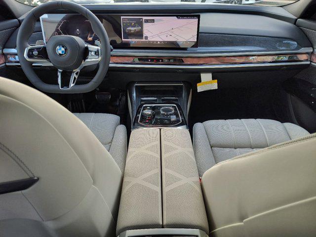 new 2025 BMW 740 car, priced at $110,500
