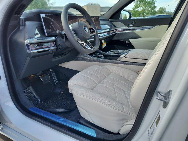 new 2025 BMW 740 car, priced at $110,500