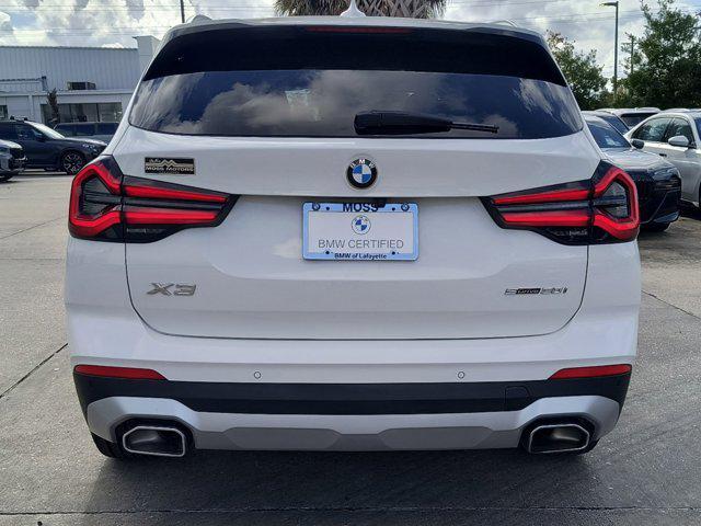 used 2023 BMW X3 car, priced at $36,674