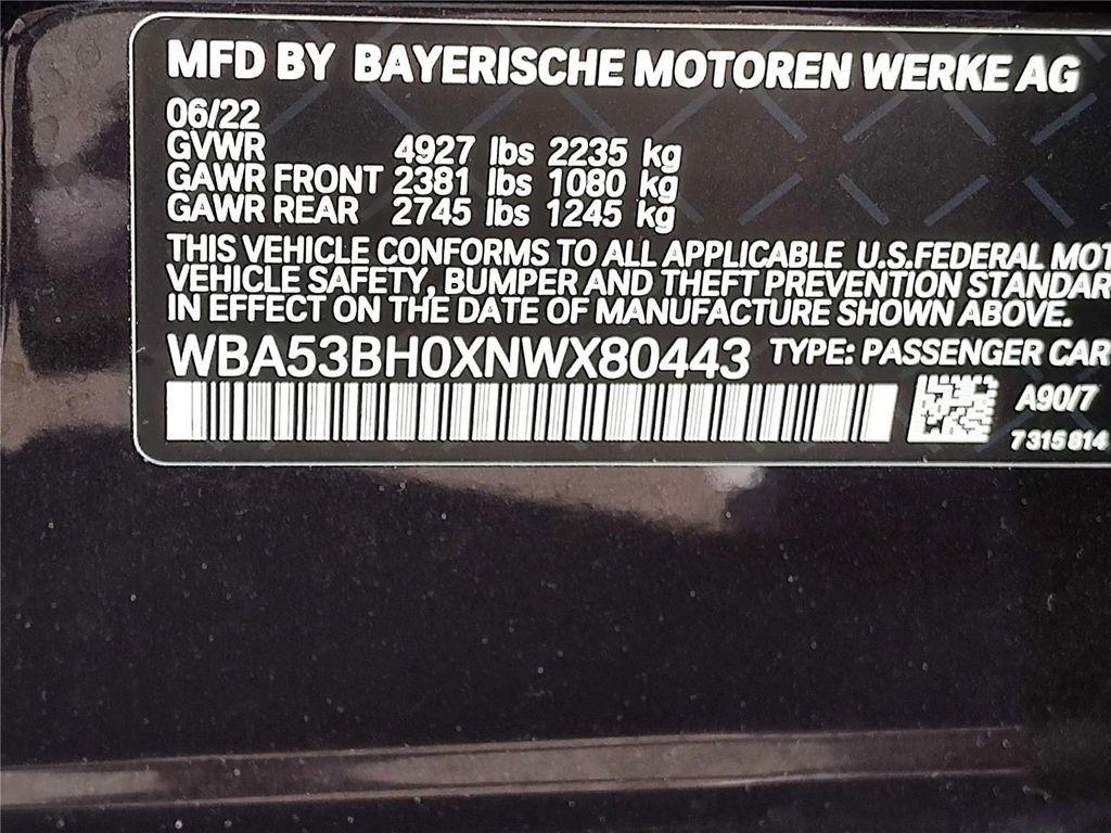 used 2022 BMW 530 car, priced at $38,670