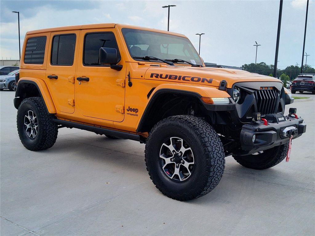 used 2021 Jeep Wrangler Unlimited car, priced at $36,790
