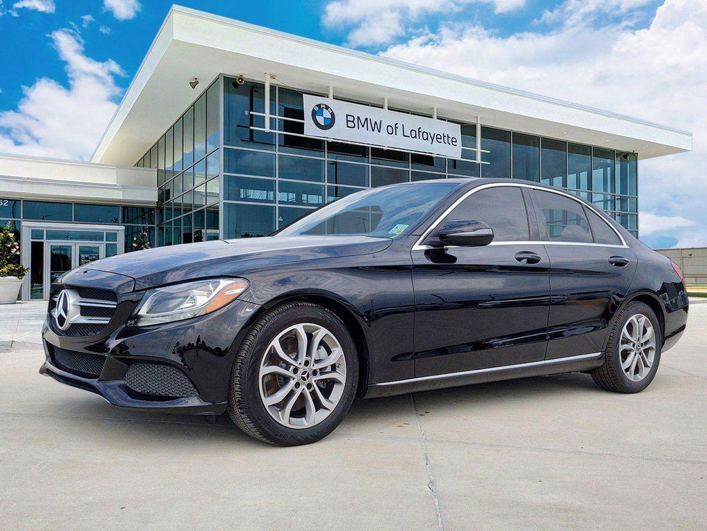 used 2018 Mercedes-Benz C-Class car, priced at $18,790