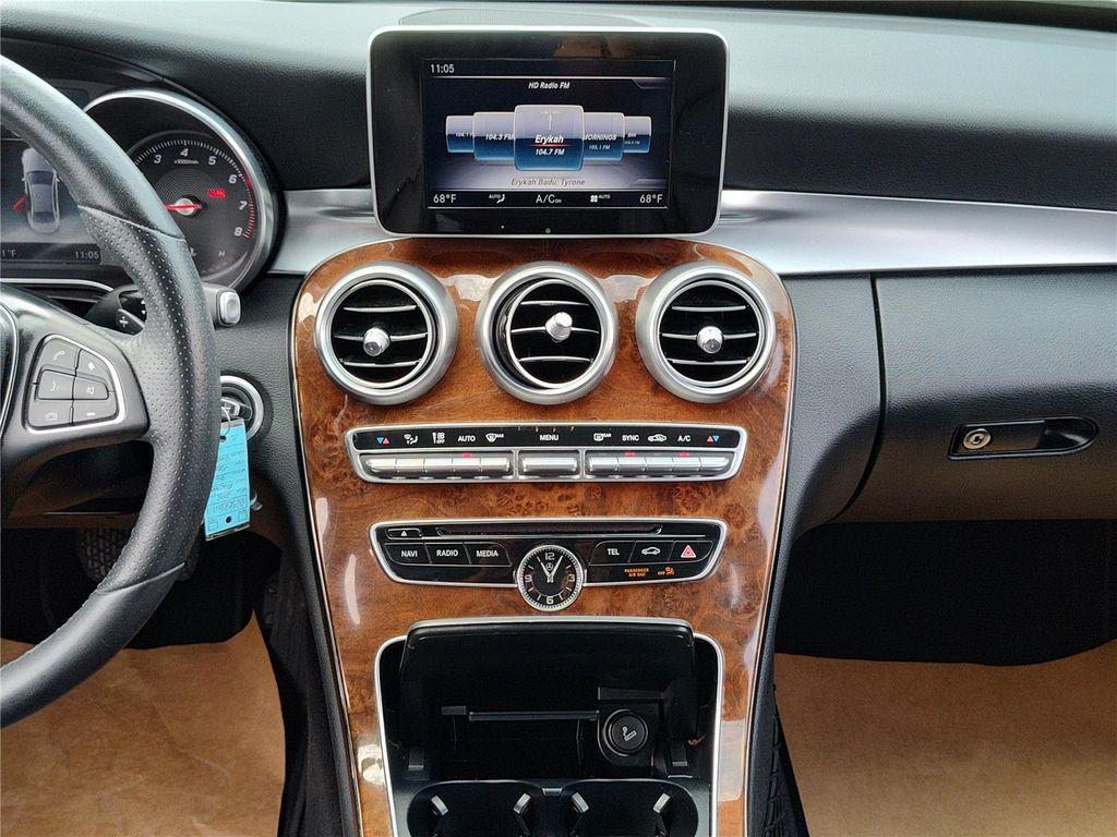 used 2018 Mercedes-Benz C-Class car, priced at $18,790