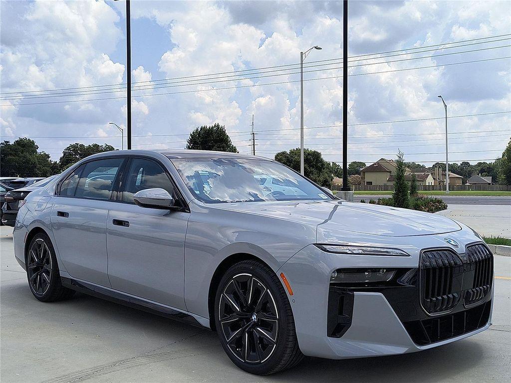 new 2025 BMW 740 car, priced at $110,975