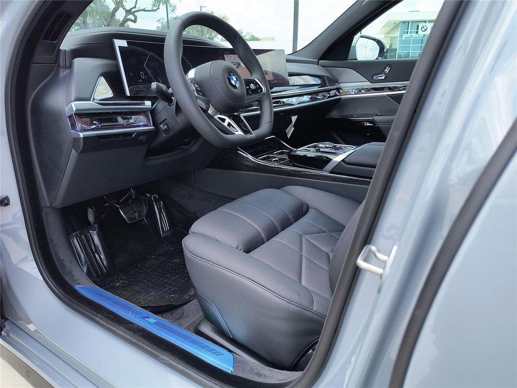 new 2025 BMW 740 car, priced at $110,975