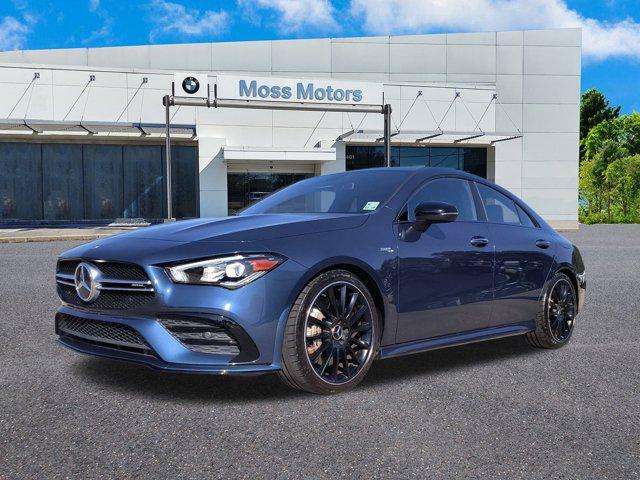 used 2021 Mercedes-Benz AMG CLA 35 car, priced at $35,640