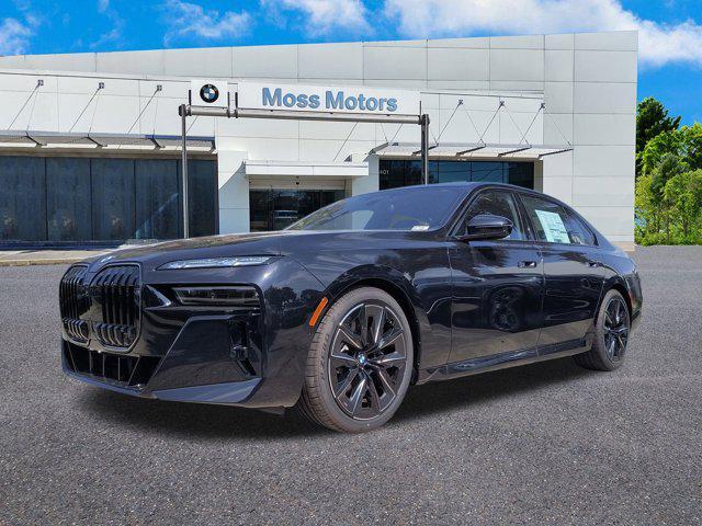 new 2025 BMW 740 car, priced at $112,255