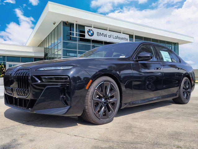 new 2025 BMW 740 car, priced at $112,255