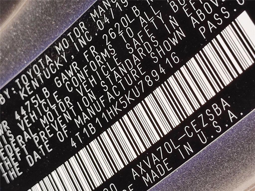 used 2019 Toyota Camry car, priced at $19,470