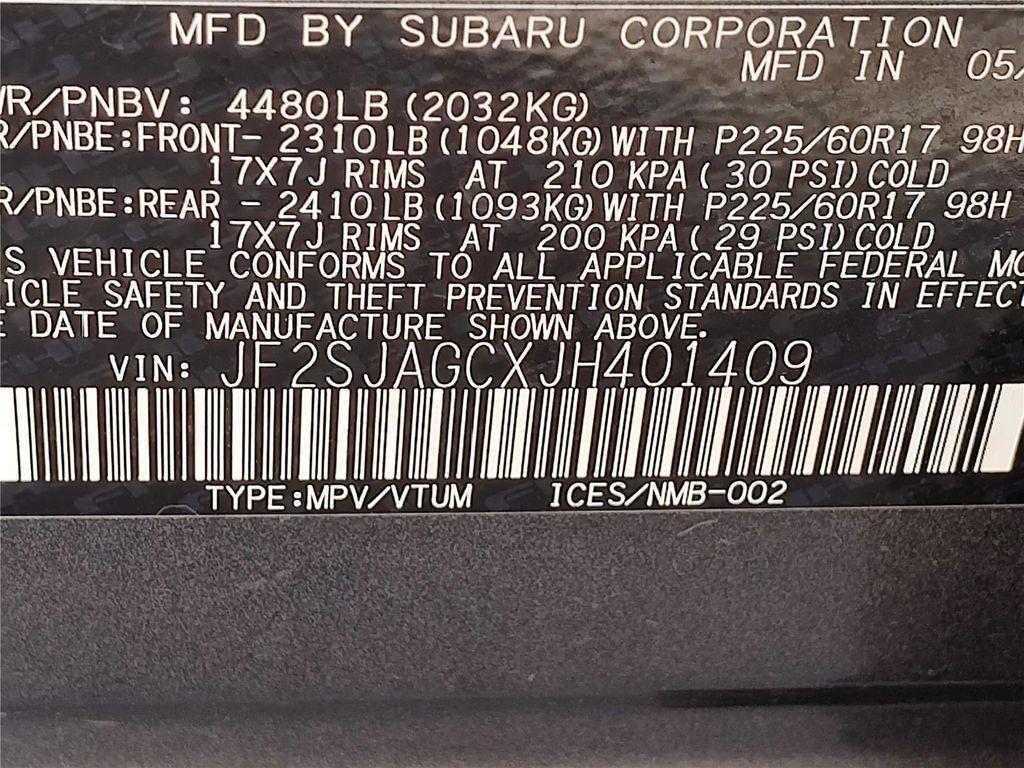 used 2018 Subaru Forester car, priced at $21,970