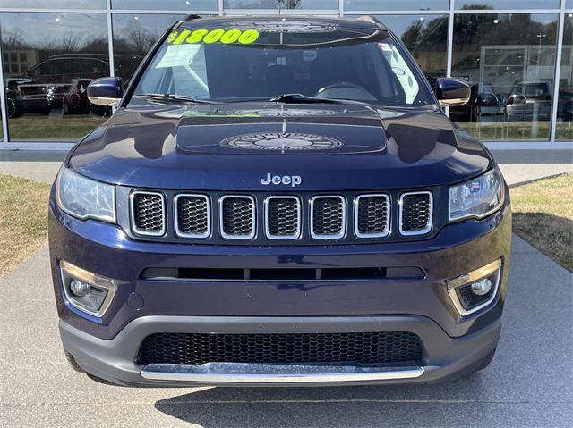 used 2019 Jeep Compass car, priced at $18,000