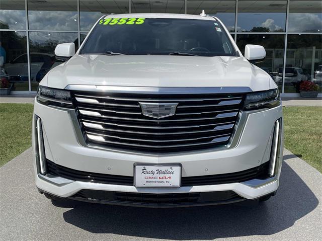 used 2021 Cadillac Escalade ESV car, priced at $67,800