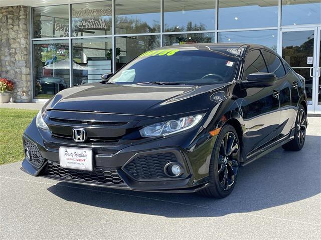 used 2018 Honda Civic car, priced at $19,738