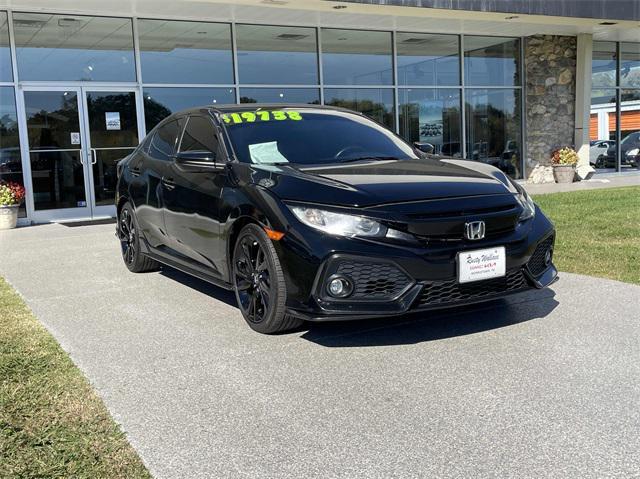 used 2018 Honda Civic car, priced at $19,738