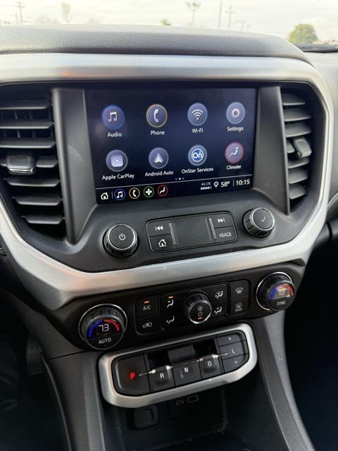 used 2021 GMC Acadia car, priced at $19,500