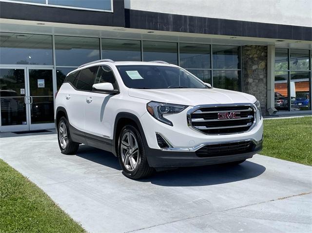 used 2021 GMC Terrain car, priced at $23,400