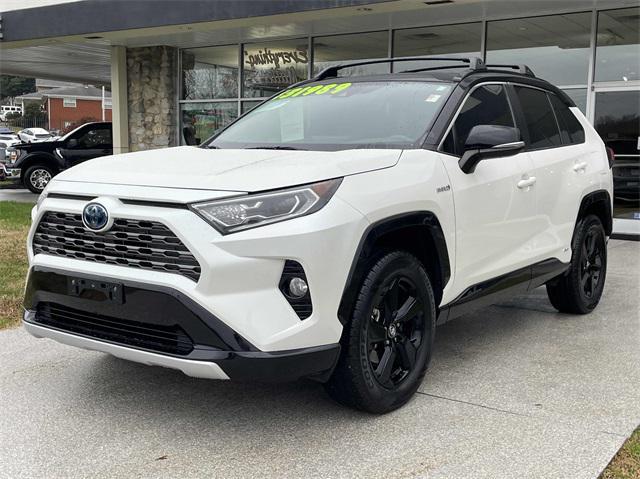 used 2020 Toyota RAV4 Hybrid car, priced at $31,989