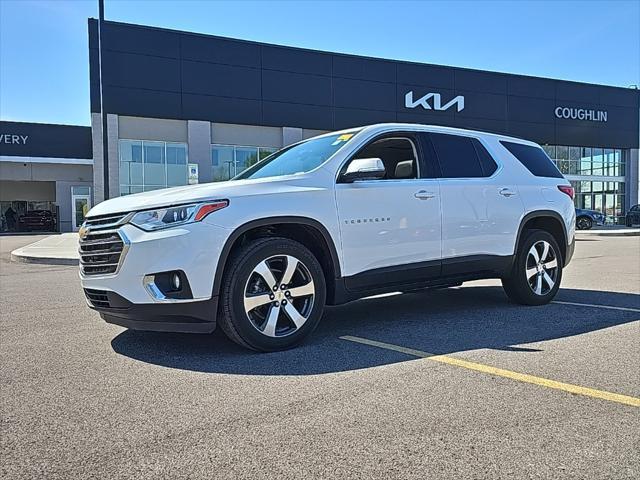 used 2021 Chevrolet Traverse car, priced at $27,714