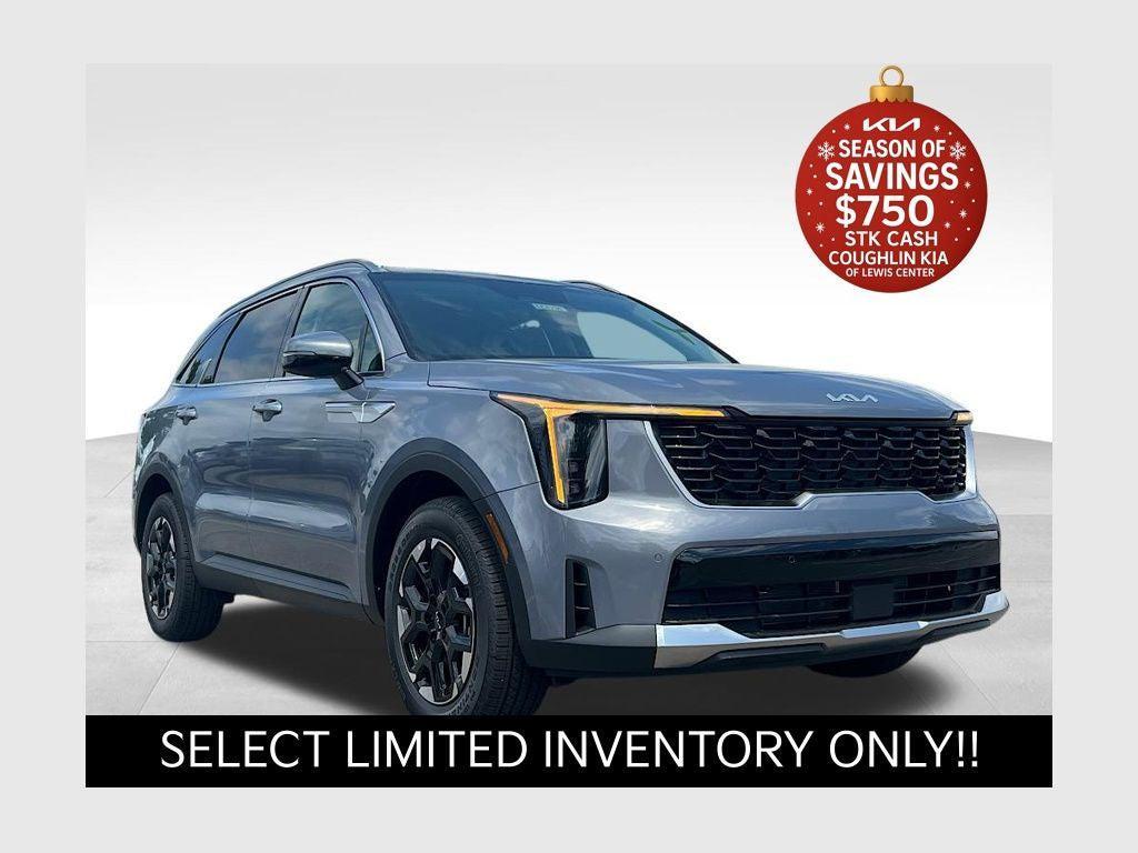 new 2025 Kia Sorento car, priced at $33,163