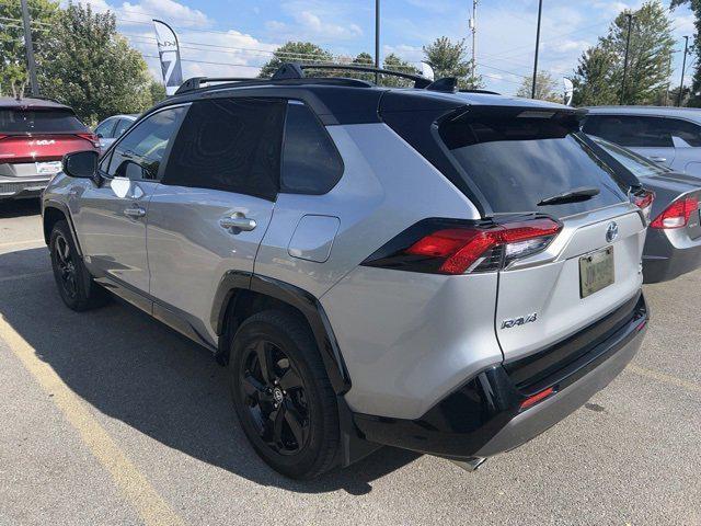 used 2021 Toyota RAV4 Hybrid car, priced at $27,589