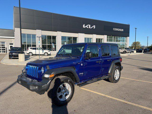 used 2019 Jeep Wrangler Unlimited car, priced at $25,350