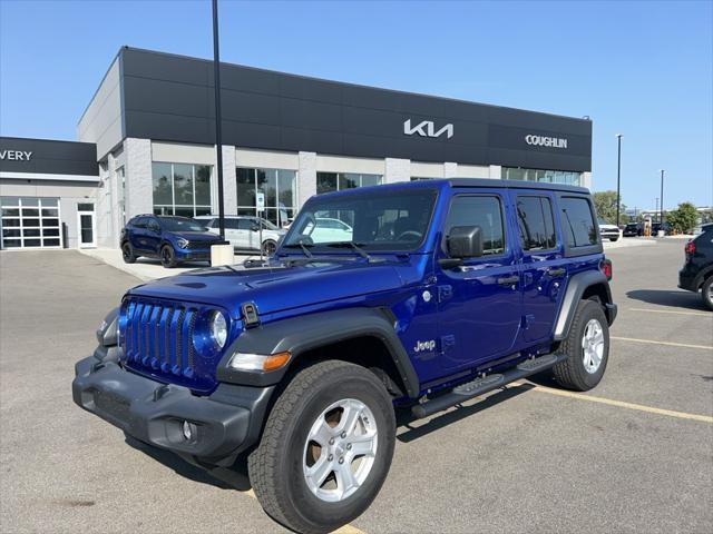 used 2019 Jeep Wrangler Unlimited car, priced at $26,735