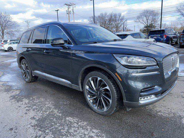 used 2021 Lincoln Aviator car, priced at $33,091