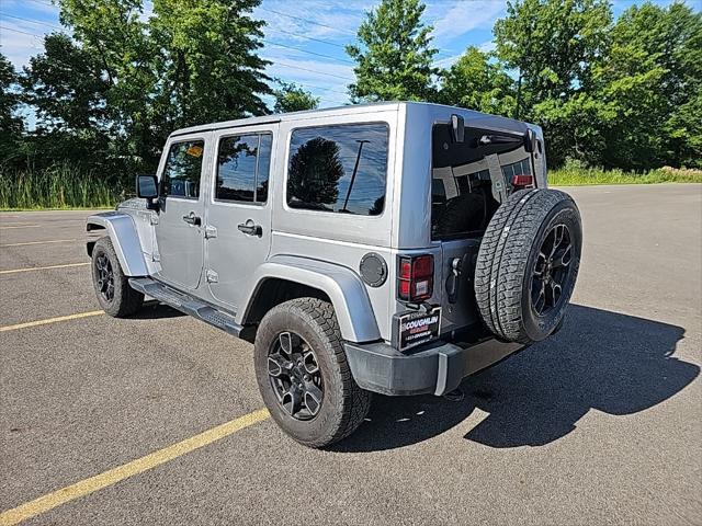 used 2017 Jeep Wrangler Unlimited car, priced at $19,952