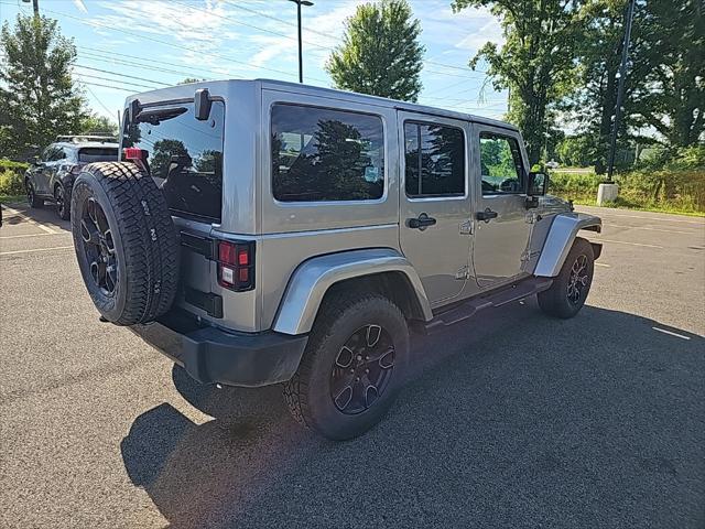 used 2017 Jeep Wrangler Unlimited car, priced at $19,952