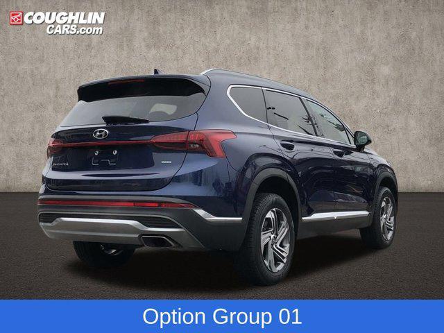 used 2021 Hyundai Santa Fe car, priced at $20,531