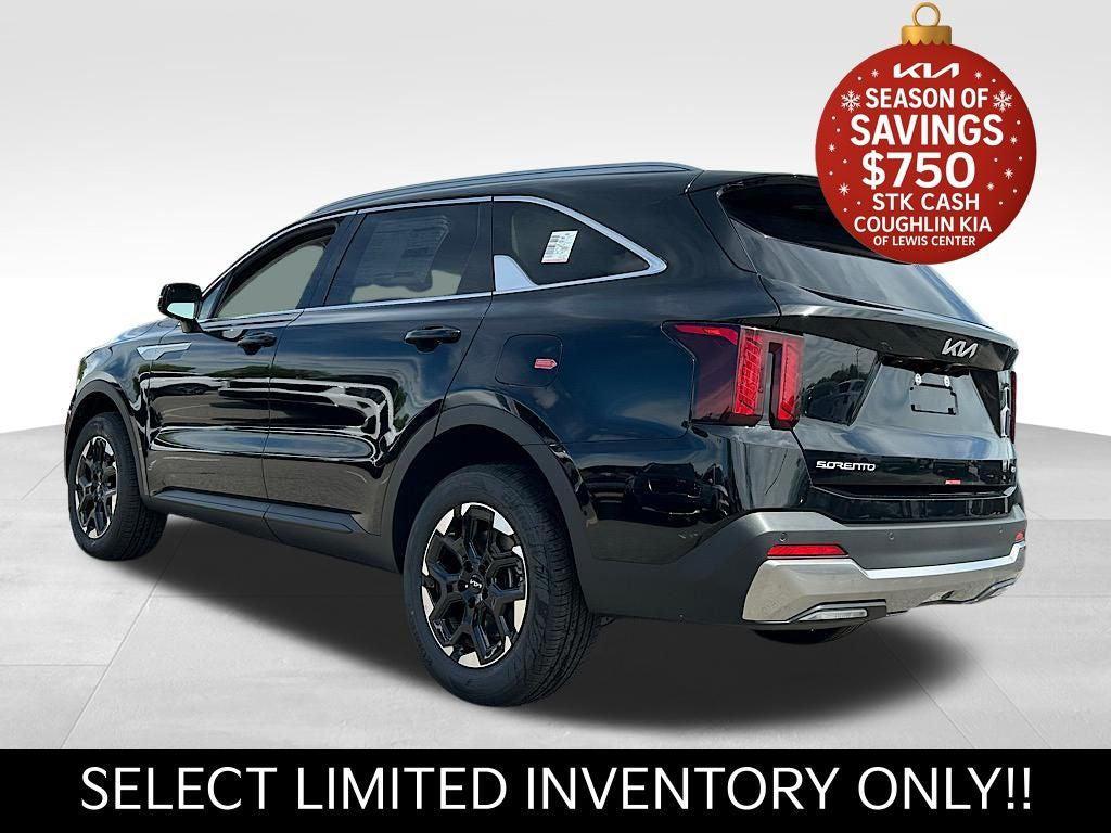 new 2025 Kia Sorento car, priced at $32,133