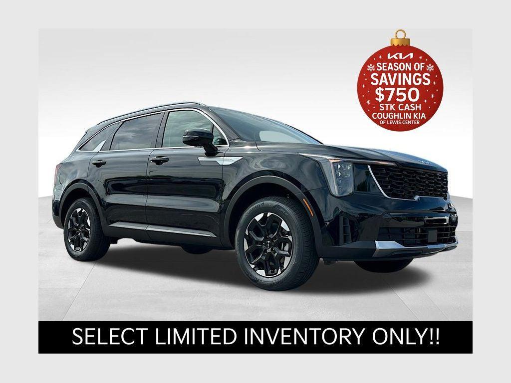 new 2025 Kia Sorento car, priced at $32,133