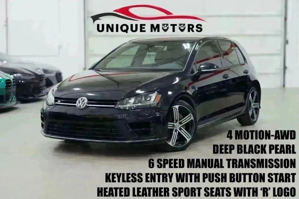 used 2016 Volkswagen Golf R car, priced at $24,480