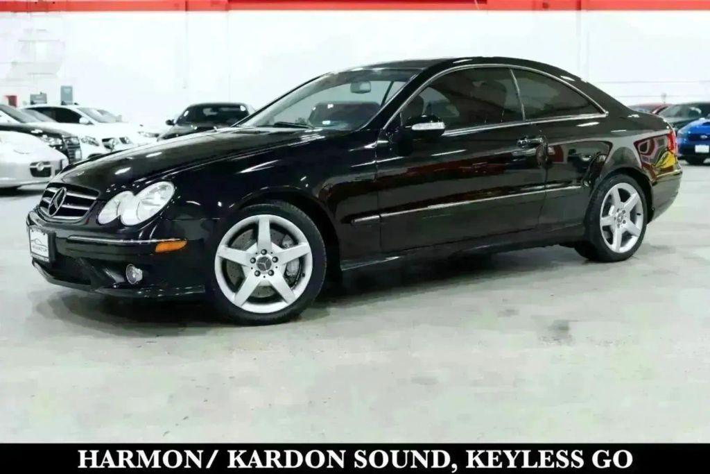 used 2007 Mercedes-Benz CLK-Class car, priced at $8,295