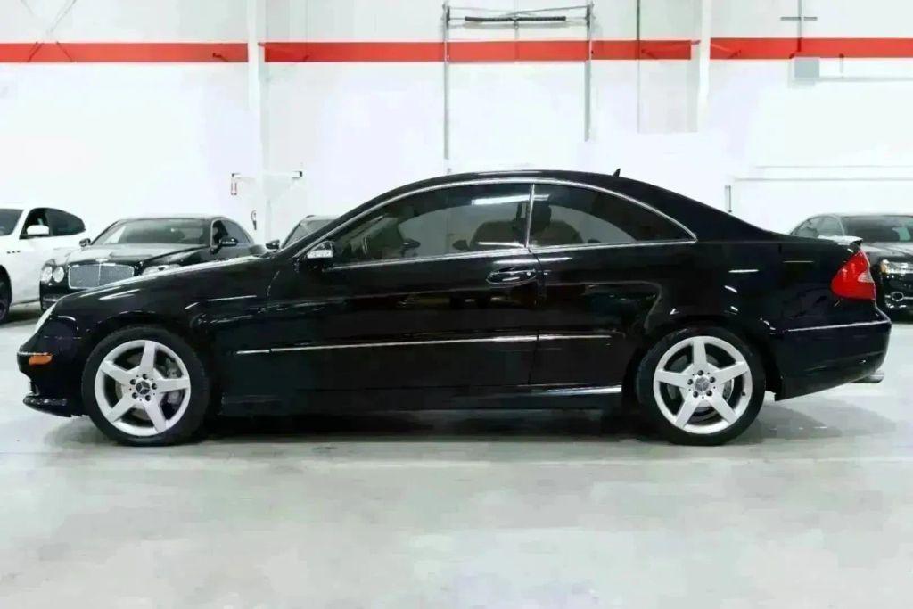 used 2007 Mercedes-Benz CLK-Class car, priced at $8,295