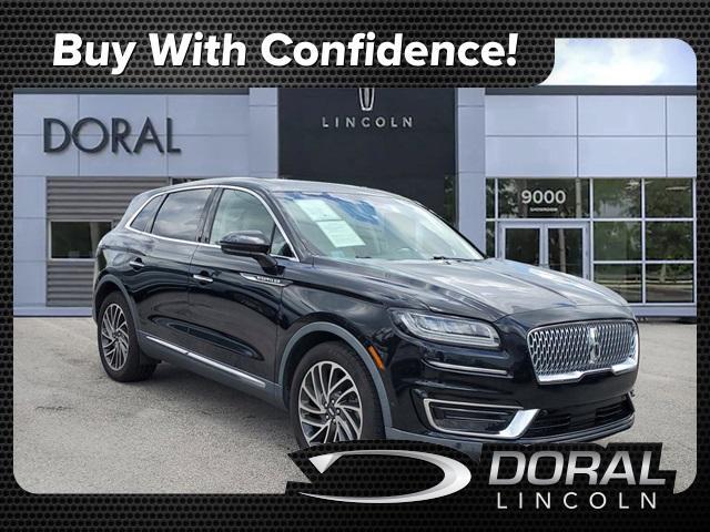 used 2019 Lincoln Nautilus car, priced at $22,990