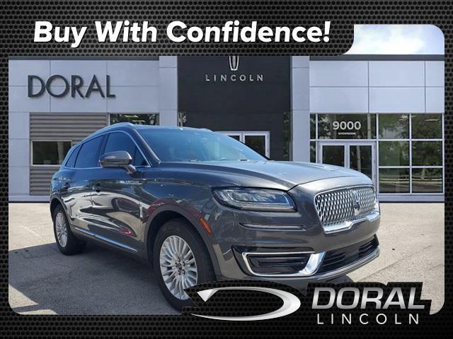 used 2019 Lincoln Nautilus car, priced at $17,590