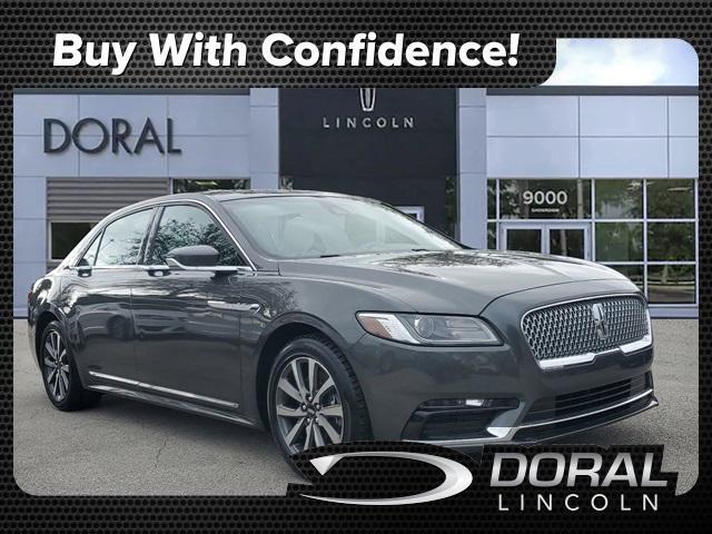 used 2020 Lincoln Continental car, priced at $29,990