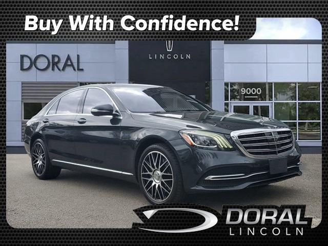 used 2020 Mercedes-Benz S-Class car, priced at $33,590