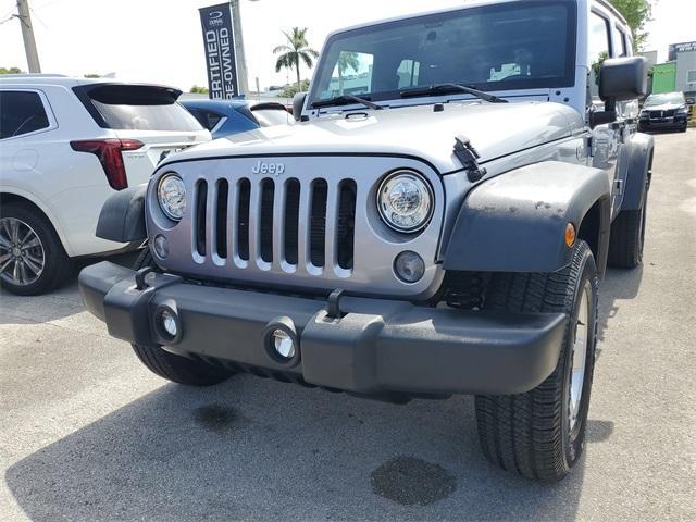 used 2017 Jeep Wrangler Unlimited car, priced at $21,990