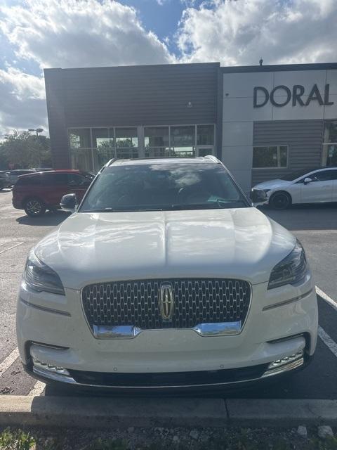 used 2021 Lincoln Aviator car, priced at $27,990