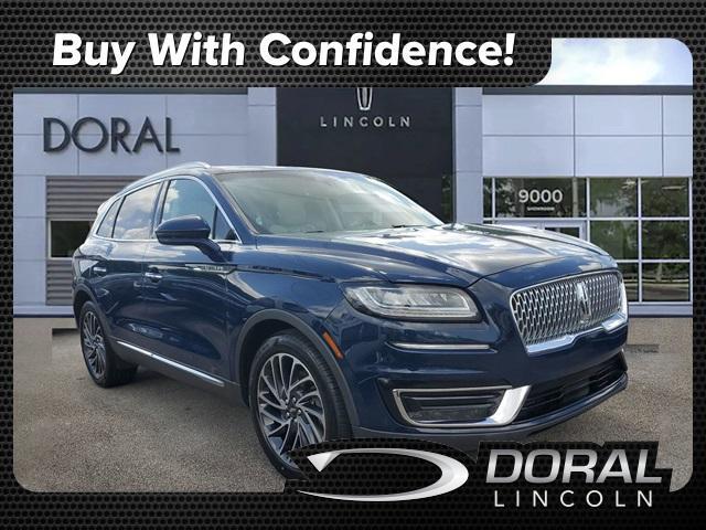 used 2019 Lincoln Nautilus car, priced at $25,990