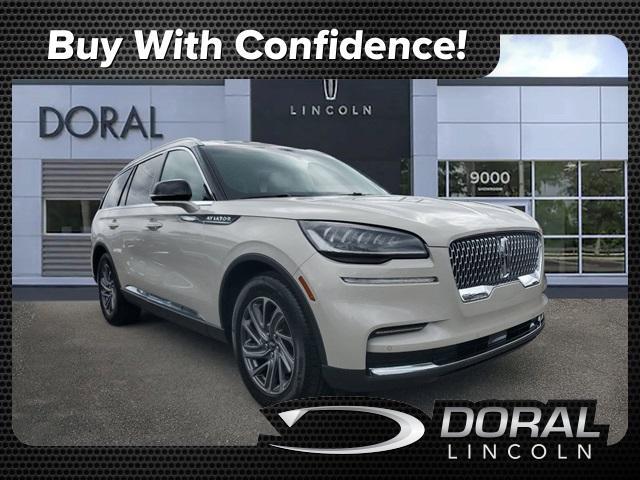 used 2023 Lincoln Aviator car, priced at $44,990