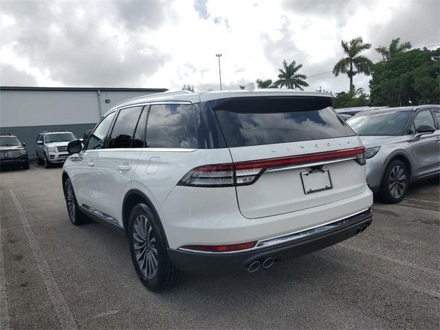 used 2022 Lincoln Aviator car, priced at $39,990