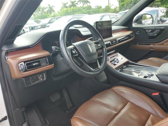 used 2022 Lincoln Aviator car, priced at $39,990