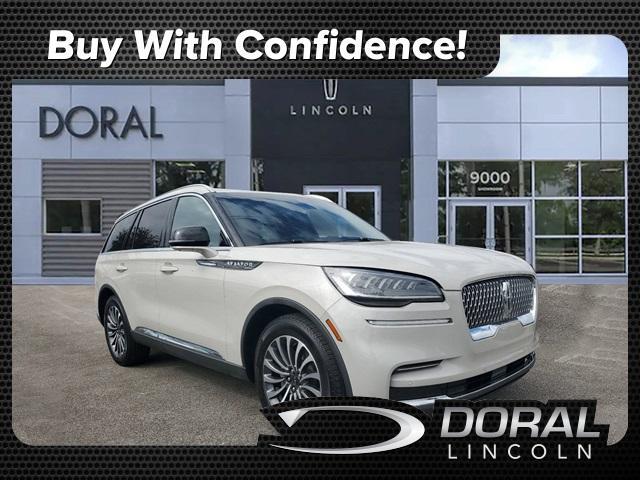 used 2022 Lincoln Aviator car, priced at $39,990